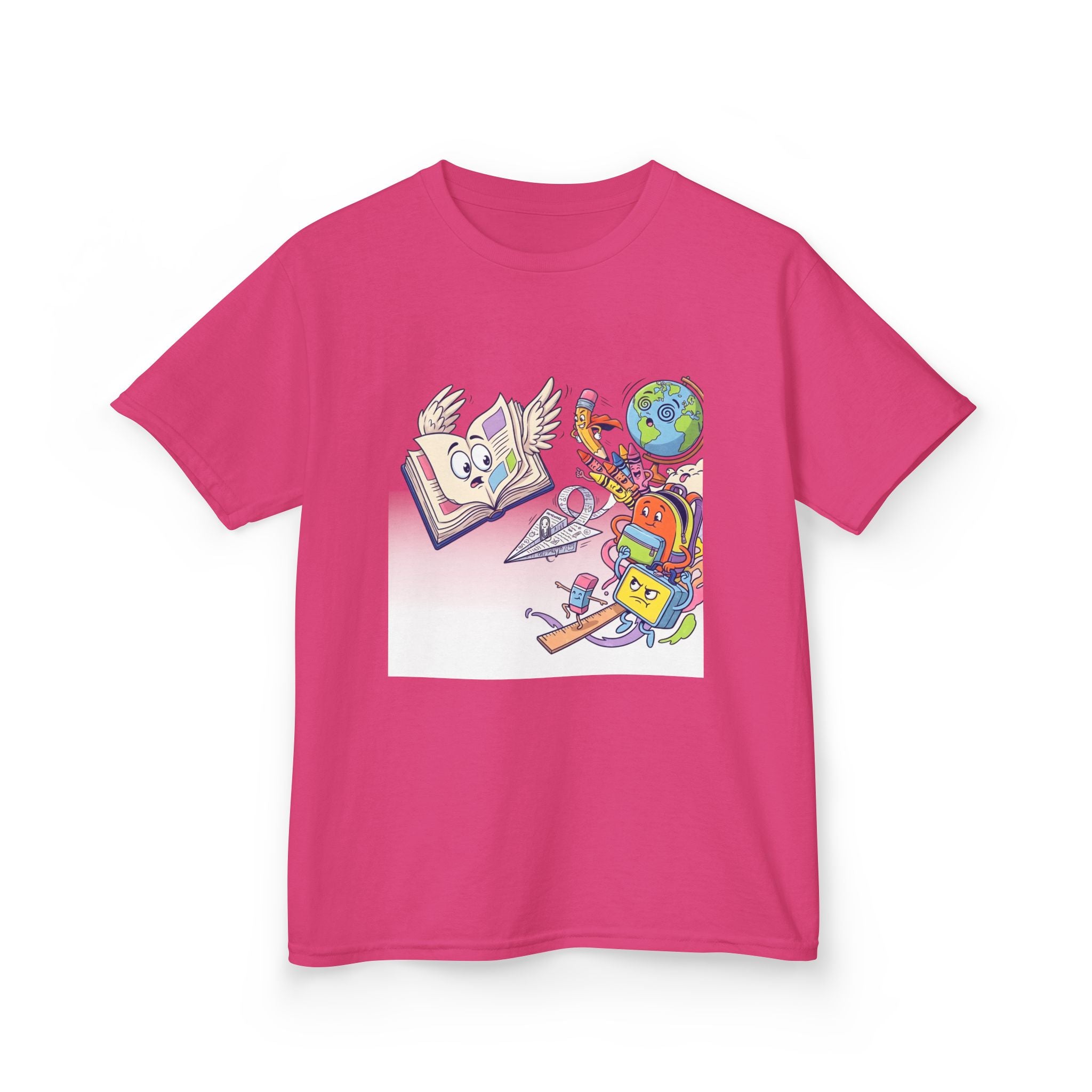 Kids Tee - Cute HOMEWORK Whimsical School Supplies | Back to School