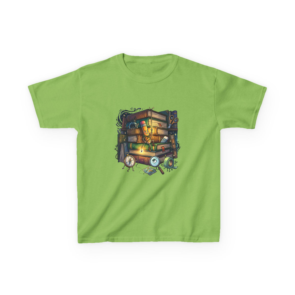 Kids Tee - Learning Adventure Books | Whimsical Storybook Gift
