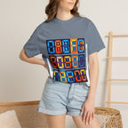 Unisex T-Shirt - Retro Tech 8-Bit Digital Display | Comfort Colors