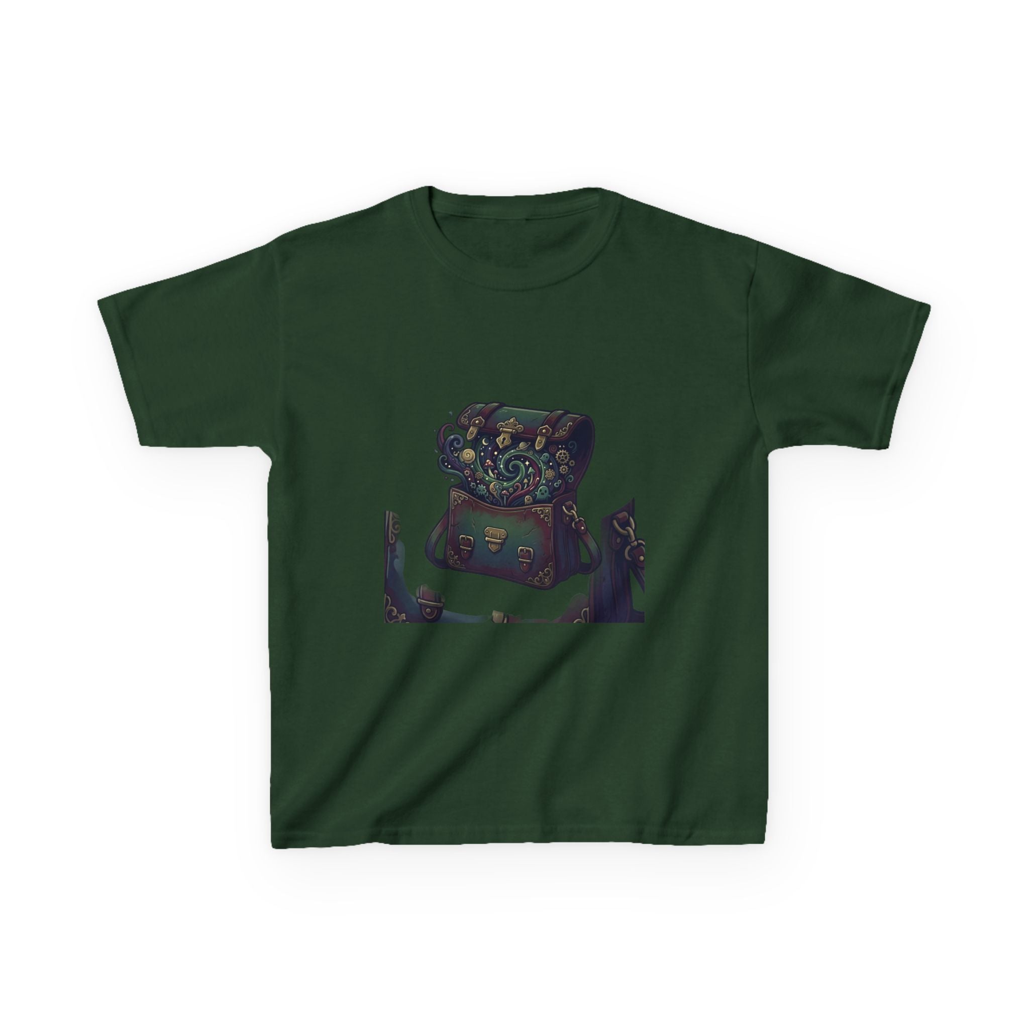 Kids Magic T-Shirt - Enchanted Bag Vortex Fantasy | Whimsical