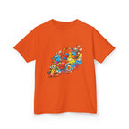 Kids Back to School 2026 Tee - Cartoon School Supplies