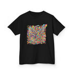 Kids Mythical Phoenix Tee - Energetic Psychedelic Art