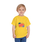 Toddler Short Sleeve Tee - Whimsical Space Design | Kids Cosmic