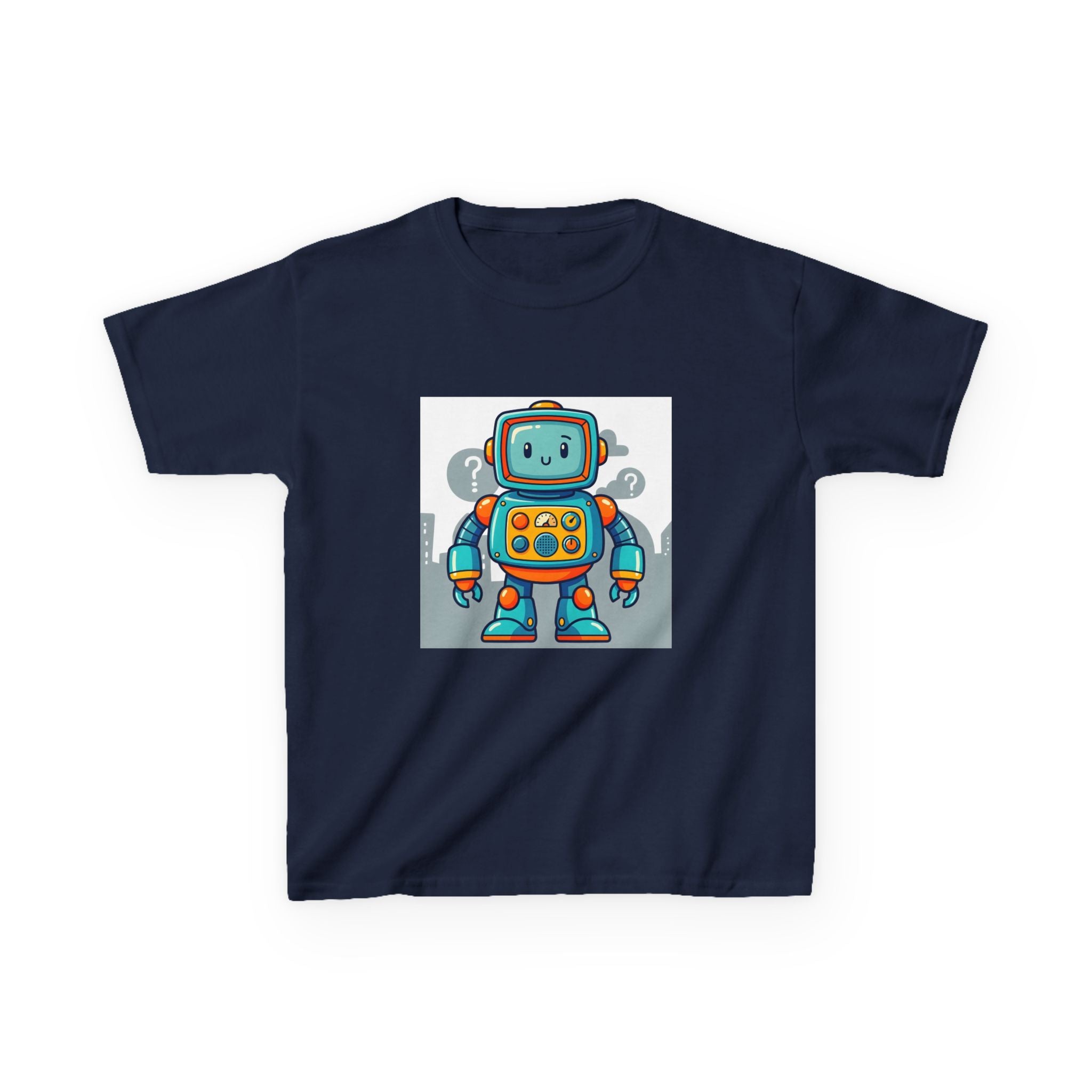Kids Robot Tee - Cute Cartoon Robot | AI Technology Gift