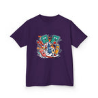 Kids Back to School Tee - Playful School Supplies Cartoon