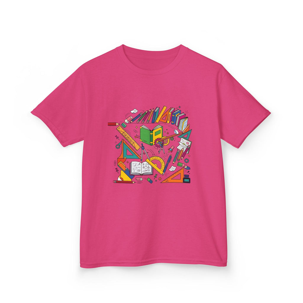 Kids School Supplies Tee - Doodle Art 2026 | Back to School