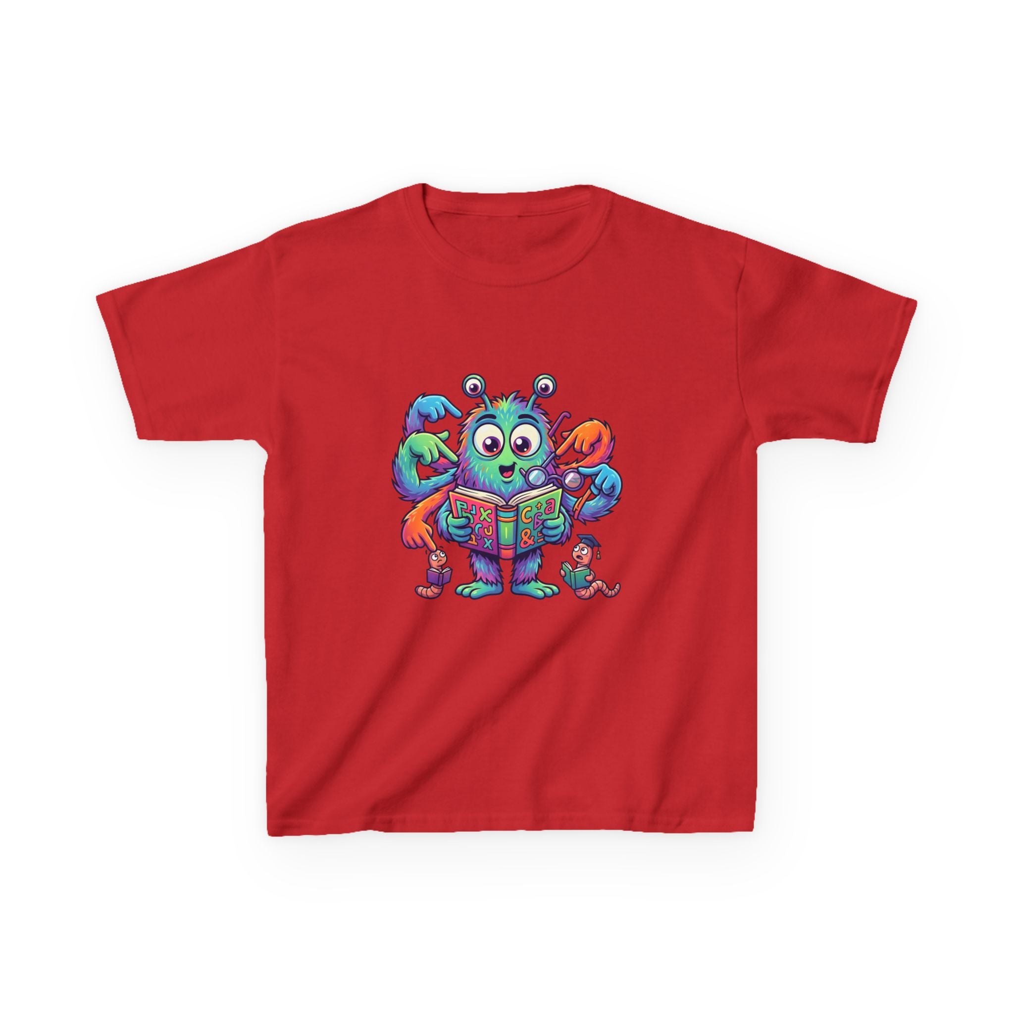 Cute Monster Kids Tee - Learning & Education T-Shirt