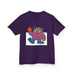 Kids T-Shirt - Cute 3-Eyed Monster Cartoon | Colorful & Fun