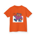 Kids T-Shirt - Cute 3-Eyed Monster Cartoon | Colorful & Fun