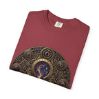 T-shirt - Celestial Keyhole Galaxy | Occult Alchemical Gold