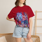 Unisex T-Shirt - Modern Abstract Organic Geometric Art | Comfort