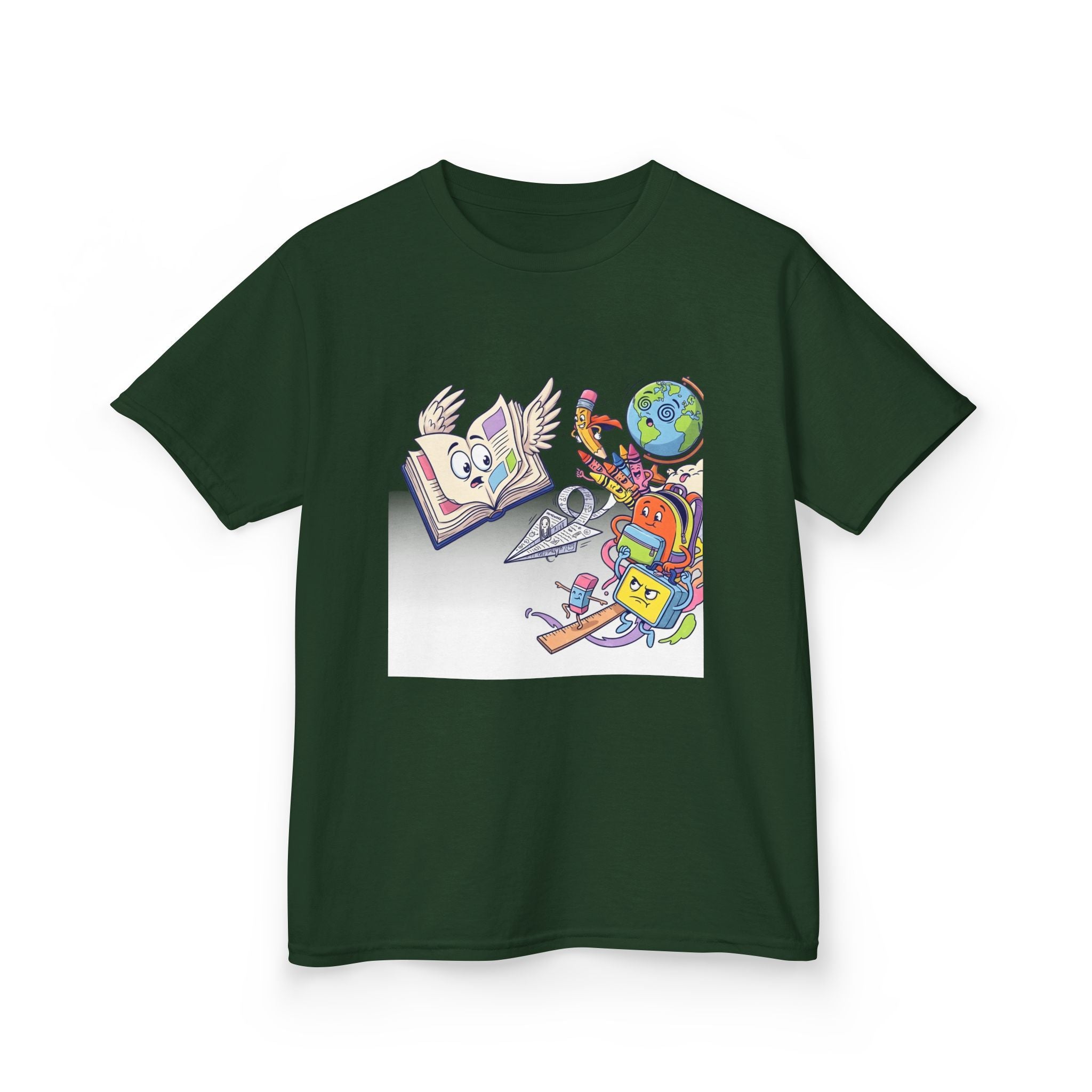 Kids Tee - Cute HOMEWORK Whimsical School Supplies | Back to School