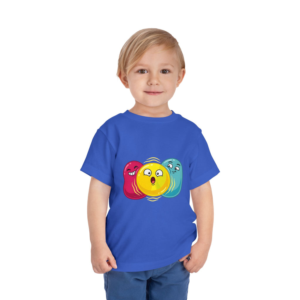 Toddler Funny Blob Character Tee | Playful Cartoon Kids Shirt