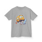 Kids School Bus Tee - Cute School Supplies Shirt | Back to School 2026