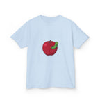 Kids T-Shirt - Cute Hungry Bookworm Caterpillar Apple Tee
