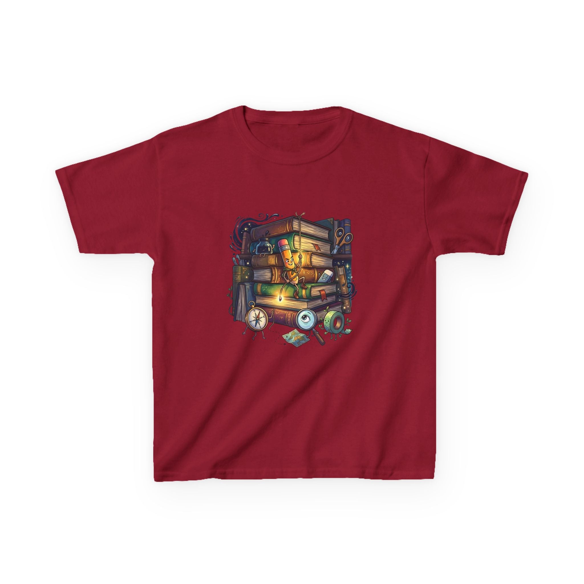 Kids Tee - Learning Adventure Books | Whimsical Storybook Gift