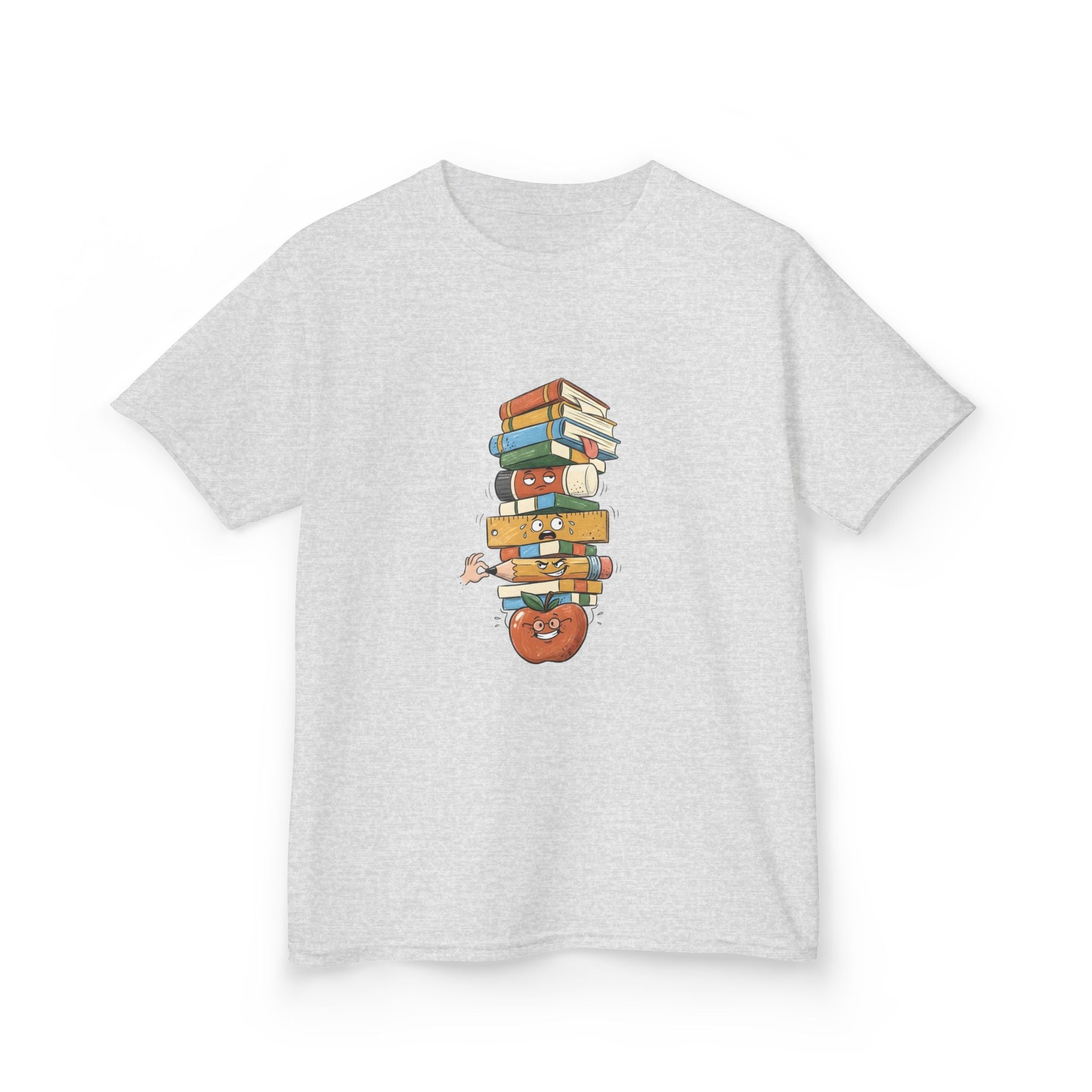 Kids T-Shirt - Funny School Supplies Cartoon | Back to School