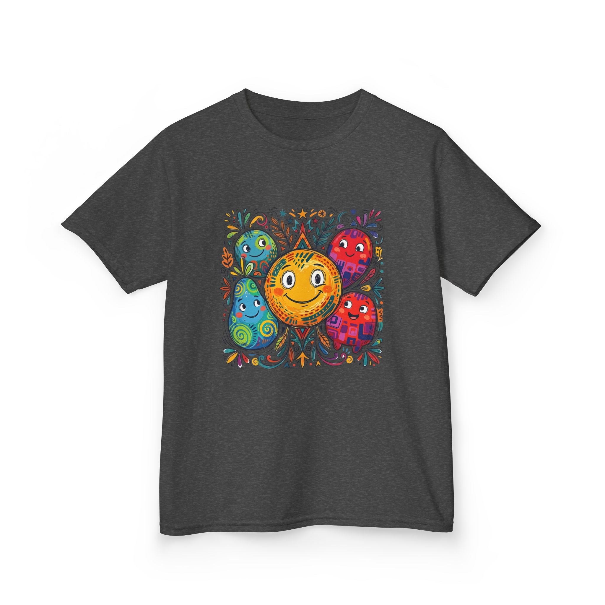 Kids Tee - Happy Friends & Colorful Joy | Playful Character Gift