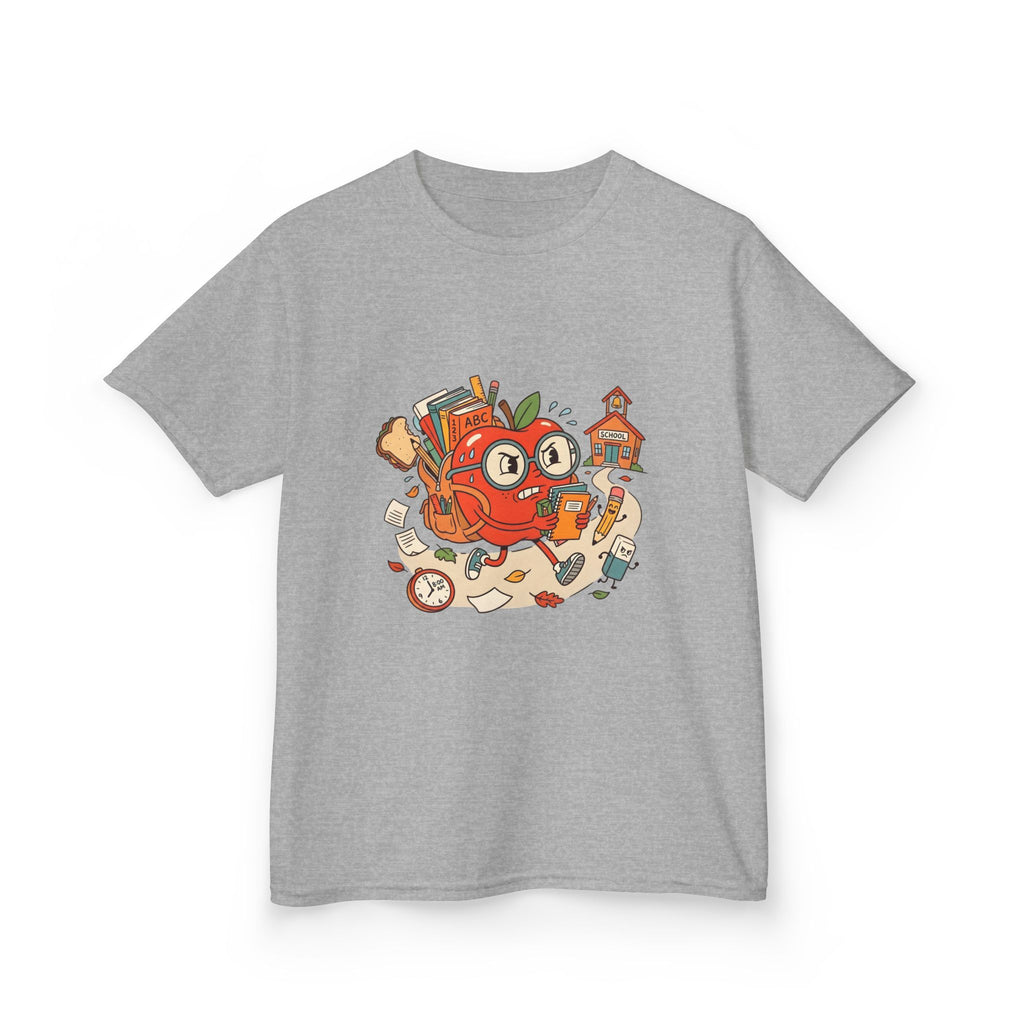 Kids Back to School Tee - Playful ABC 123 School Design