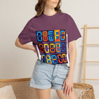 Unisex T-Shirt - Retro Tech 8-Bit Digital Display | Comfort Colors