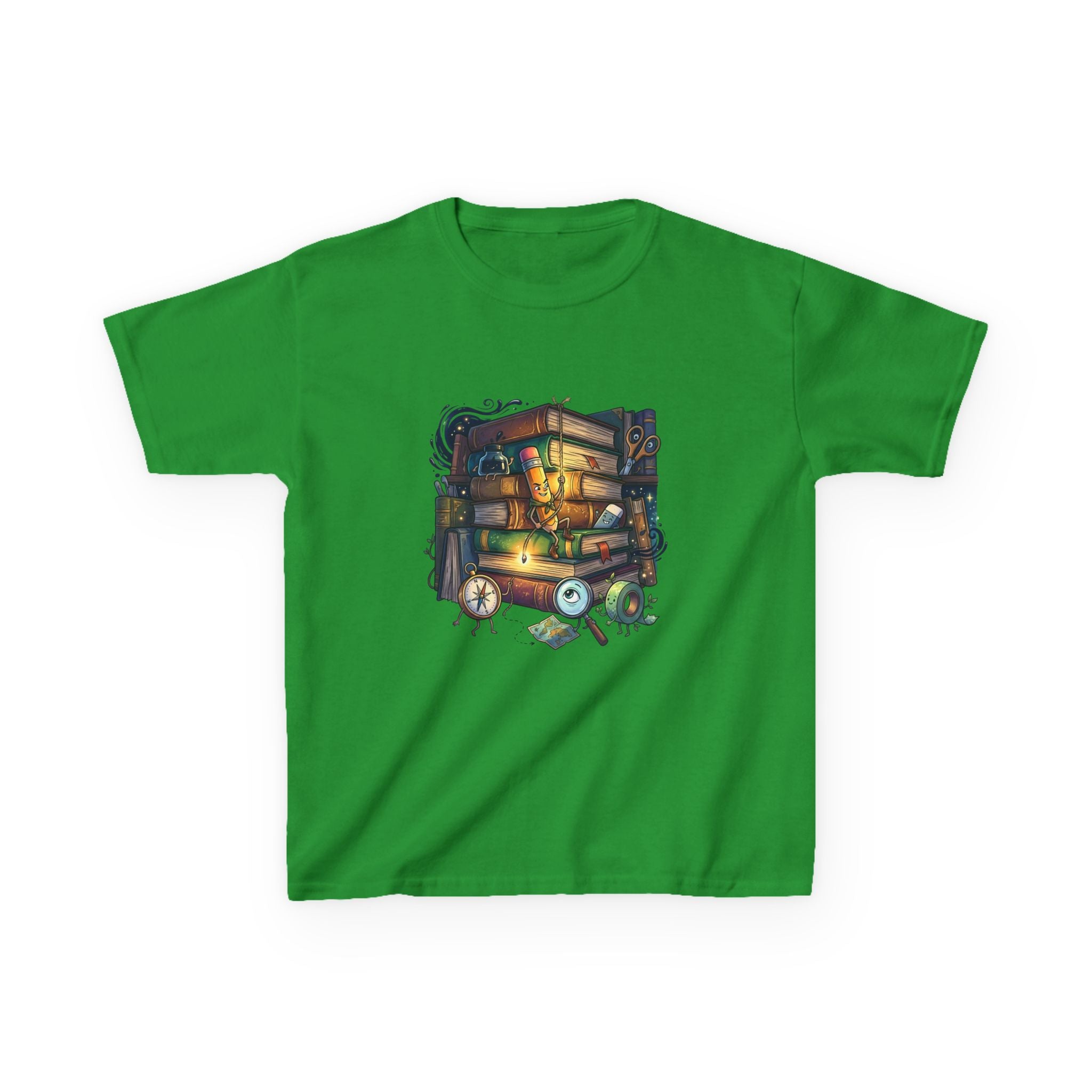 Kids Tee - Learning Adventure Books | Whimsical Storybook Gift