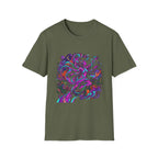 T-Shirt - Vibrant Psychedelic Cosmic Goddess Spiritual Flow