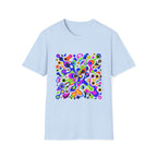 Unisex T-Shirt - Vibrant Organic Abstract | Psychedelic Flow