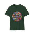 T-Shirt - Psychedelic Monster Swirl | Vibrant Alien Party