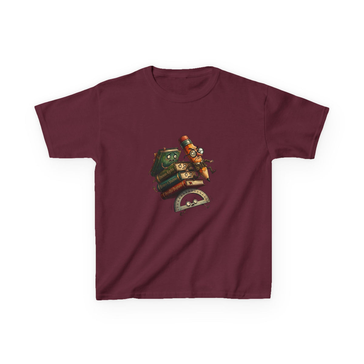 Kids T-Shirt - Funny Academic Stress | Ominous Algebra Design