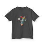 Kids School T-Shirt - Hand-Drawn Whimsical Learning Design