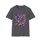 Unisex T-Shirt - Vibrant Organic Abstract | Psychedelic Flow