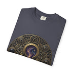 T-shirt - Celestial Keyhole Galaxy | Occult Alchemical Gold