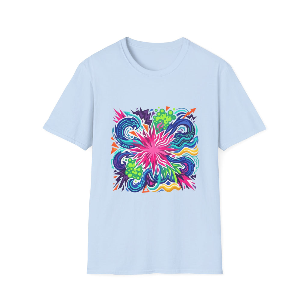 Abstract T-Shirt - Vibrant Graffiti Explosion | Unisex