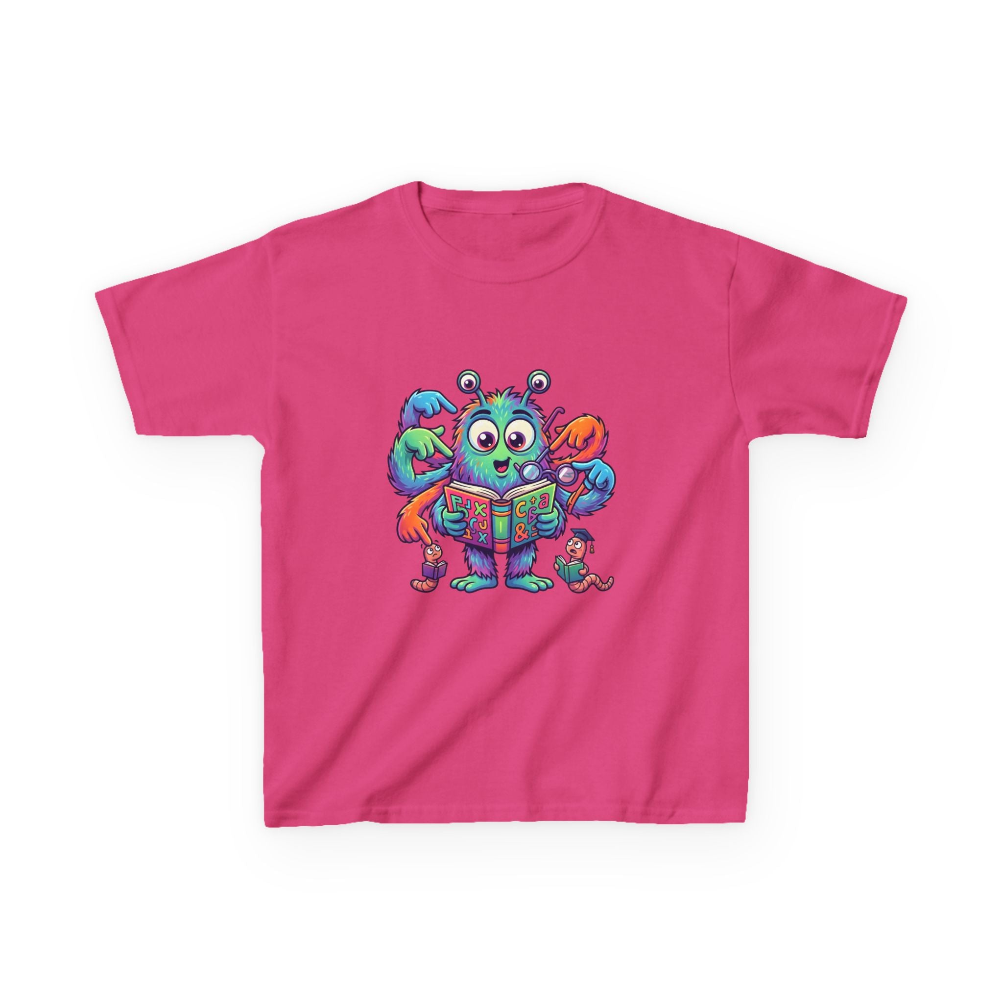 Cute Monster Kids Tee - Learning & Education T-Shirt