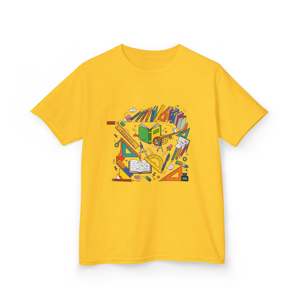 Kids School Supplies Tee - Doodle Art 2026 | Back to School