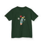 Kids School T-Shirt - Hand-Drawn Whimsical Learning Design