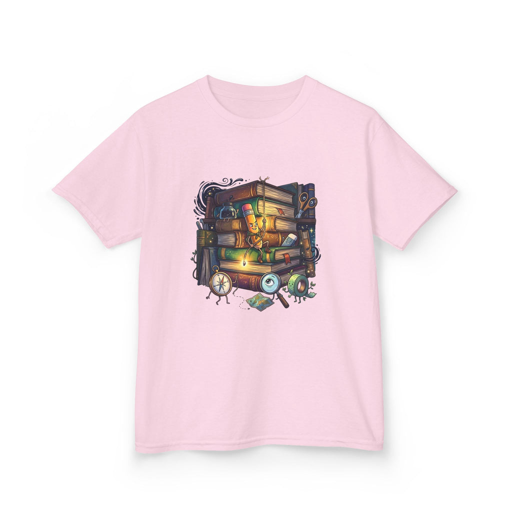 Kids Tee - Learning Adventure Books | Whimsical Storybook Gift