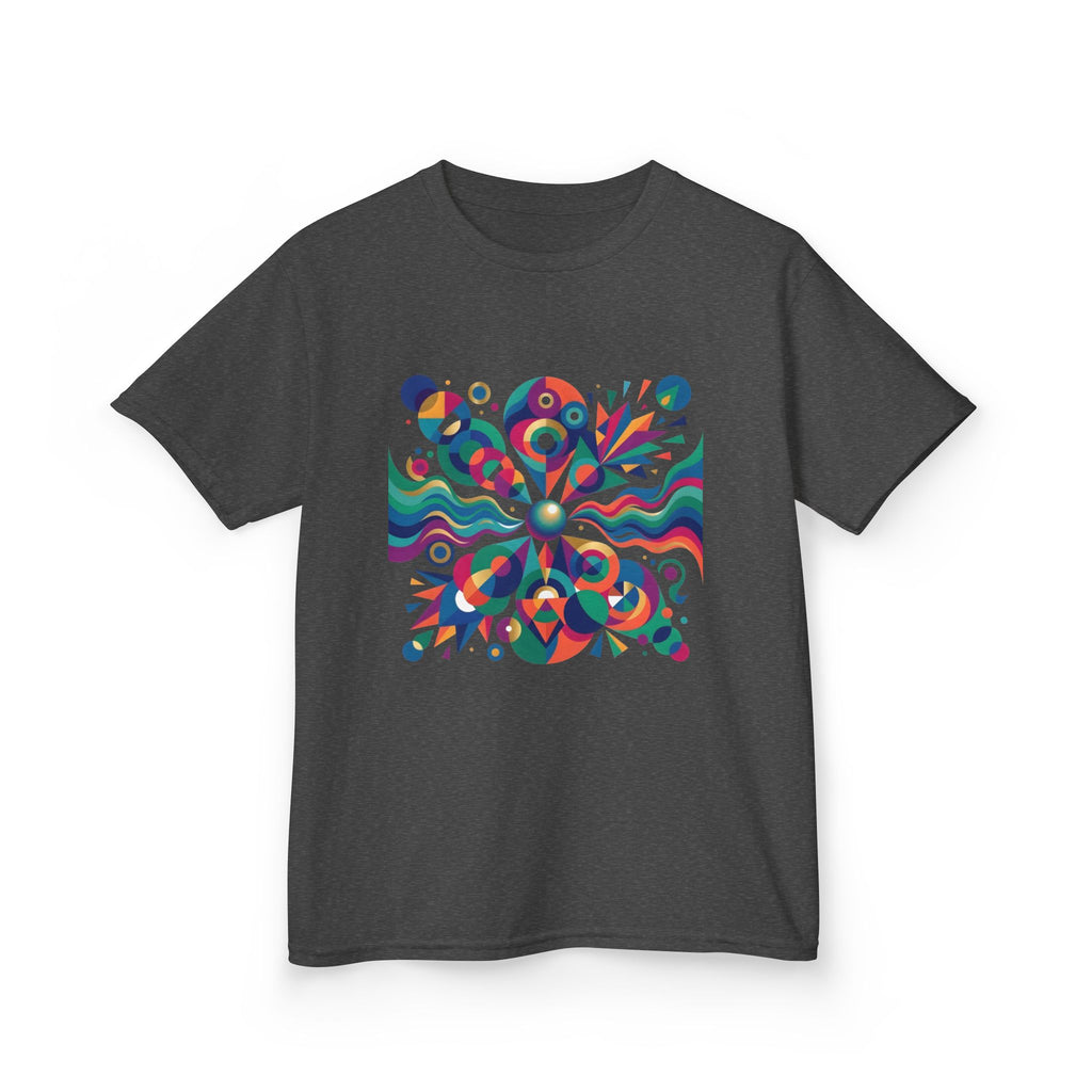 Kids T-Shirt - Vibrant Abstract Geometric Design | Modern Art