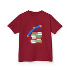 Kids Tee - Back to School Education | Books & Pencil