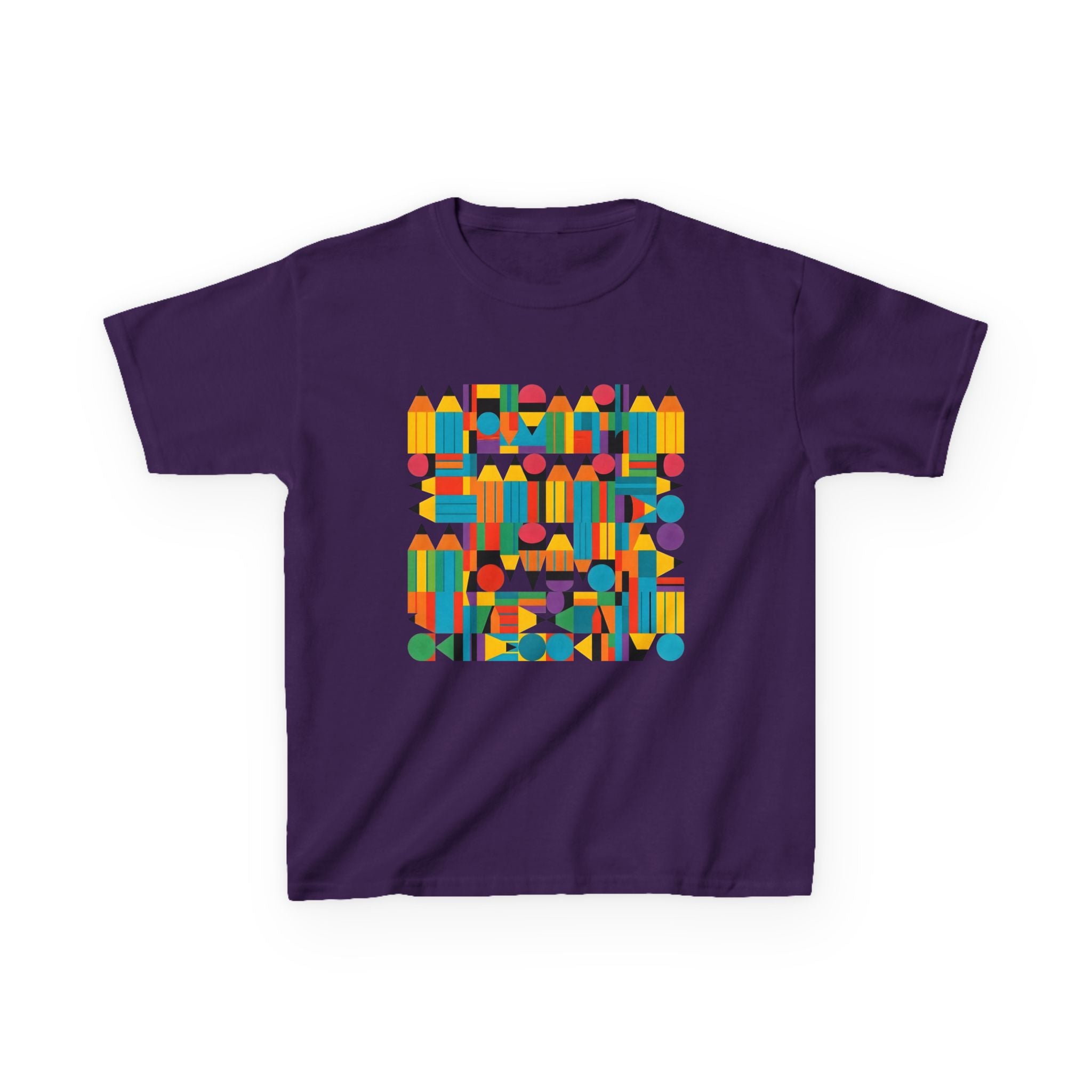 Kids Tee - Playful Geometric Abstract | Modern Art