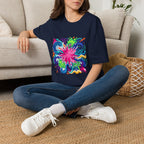 Abstract T-Shirt - Vibrant Graffiti Explosion | Unisex