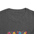 Toddler T-Shirt - Vibrant Whimsical Creatures | Doodle Art