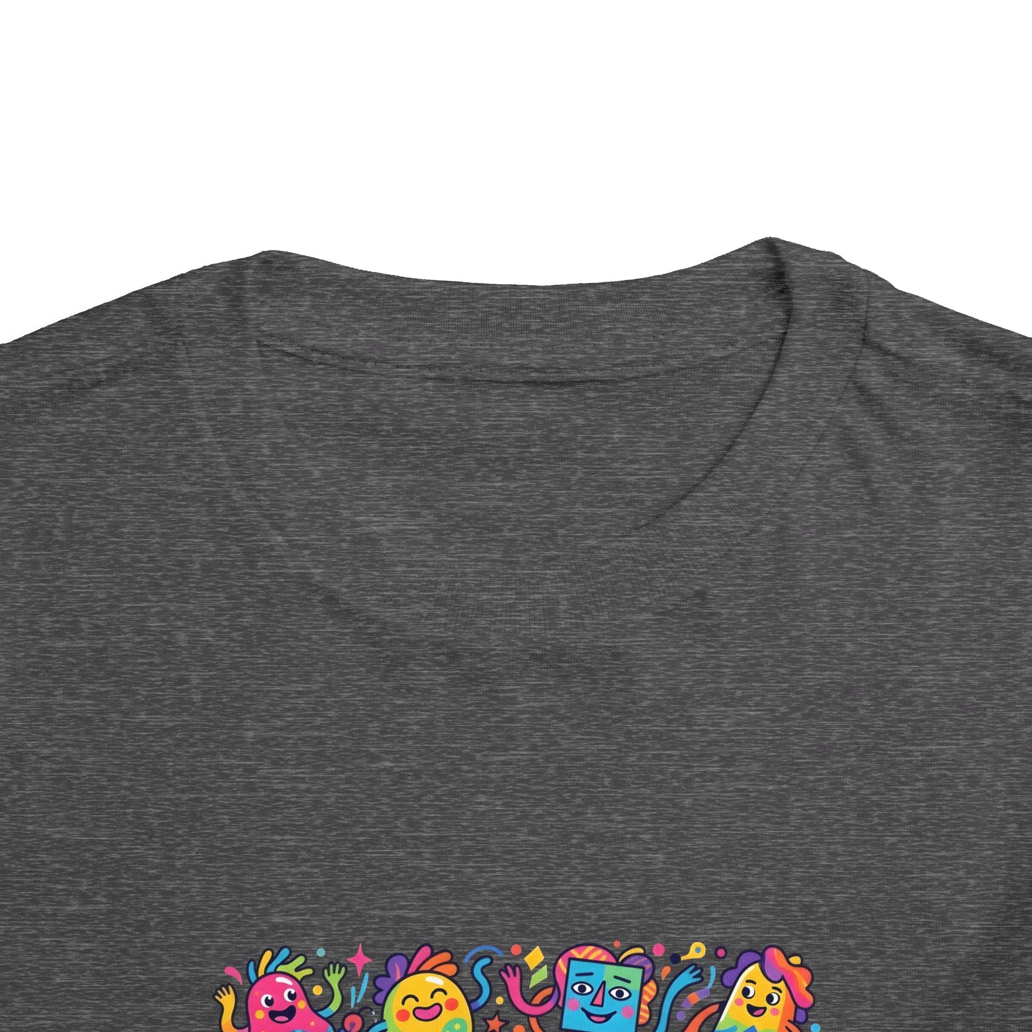 Toddler T-Shirt - Vibrant Whimsical Creatures | Doodle Art
