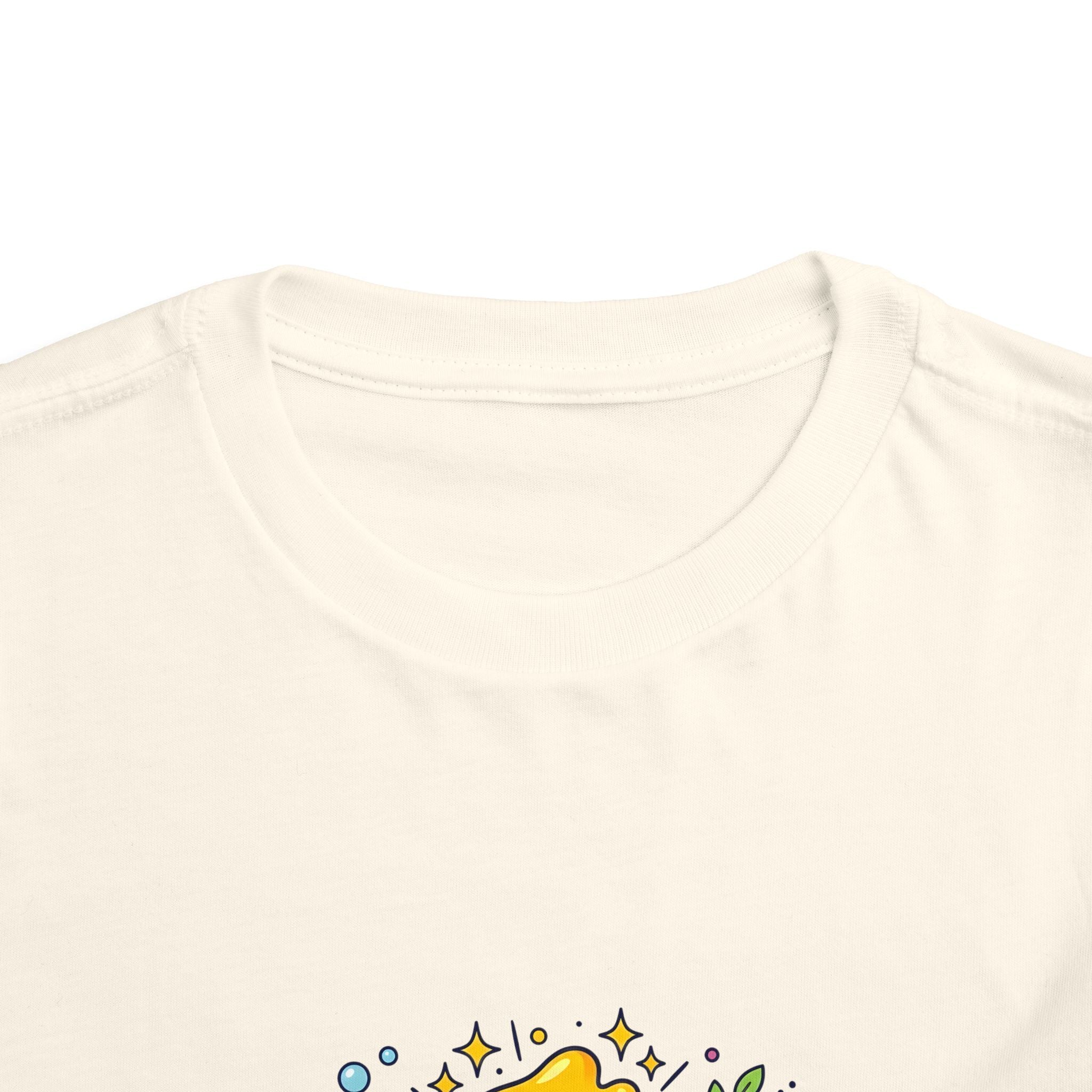 Toddler Monster Tee - Cute Happy Colorful Cartoon Kids Shirt