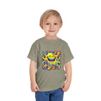 Toddler Tee - Vibrant Psychedelic Monster | Kids Abstract Cartoon Art