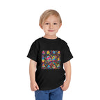 Toddler T-Shirt - Vibrant Whimsical Creatures | Doodle Art