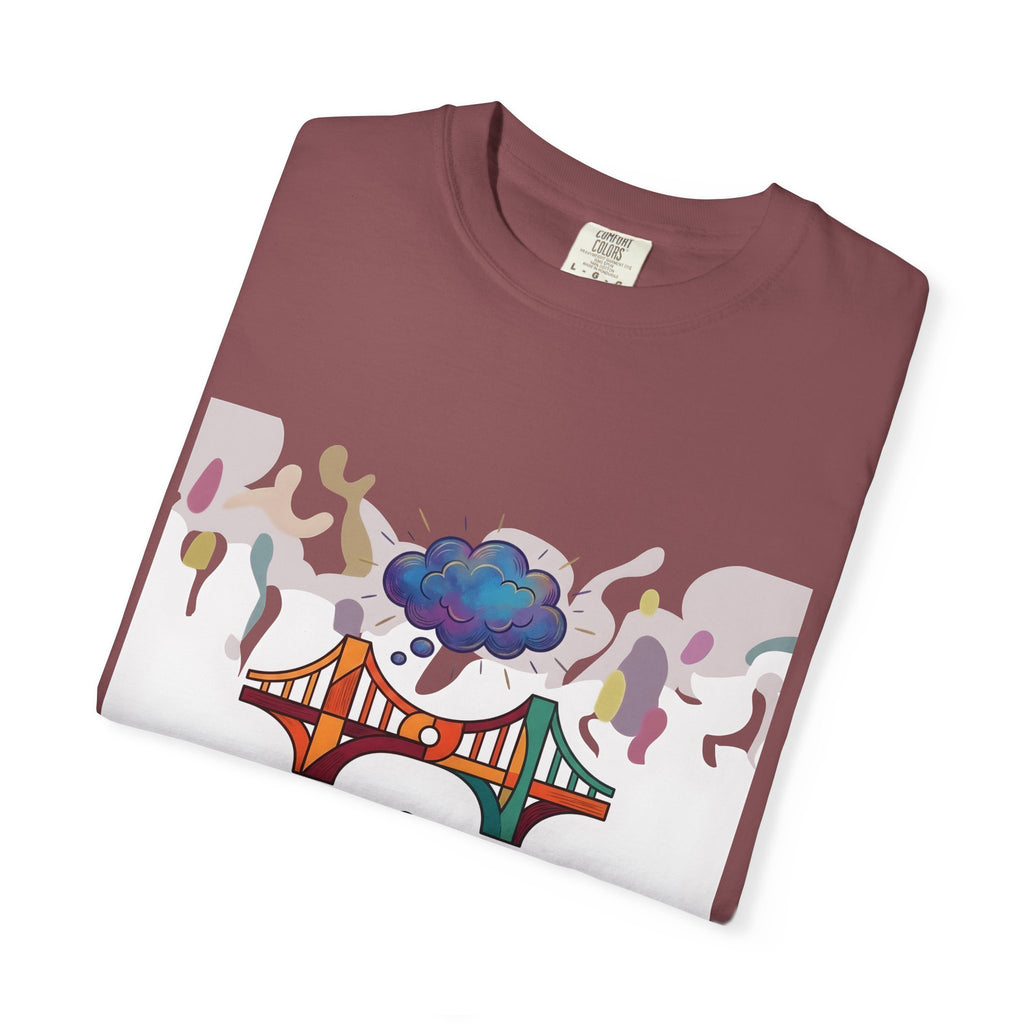 Comfort Colors T-shirt - Symbolic Connection | Abstract Communication