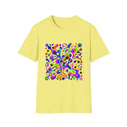 Unisex T-Shirt - Vibrant Organic Abstract | Psychedelic Flow