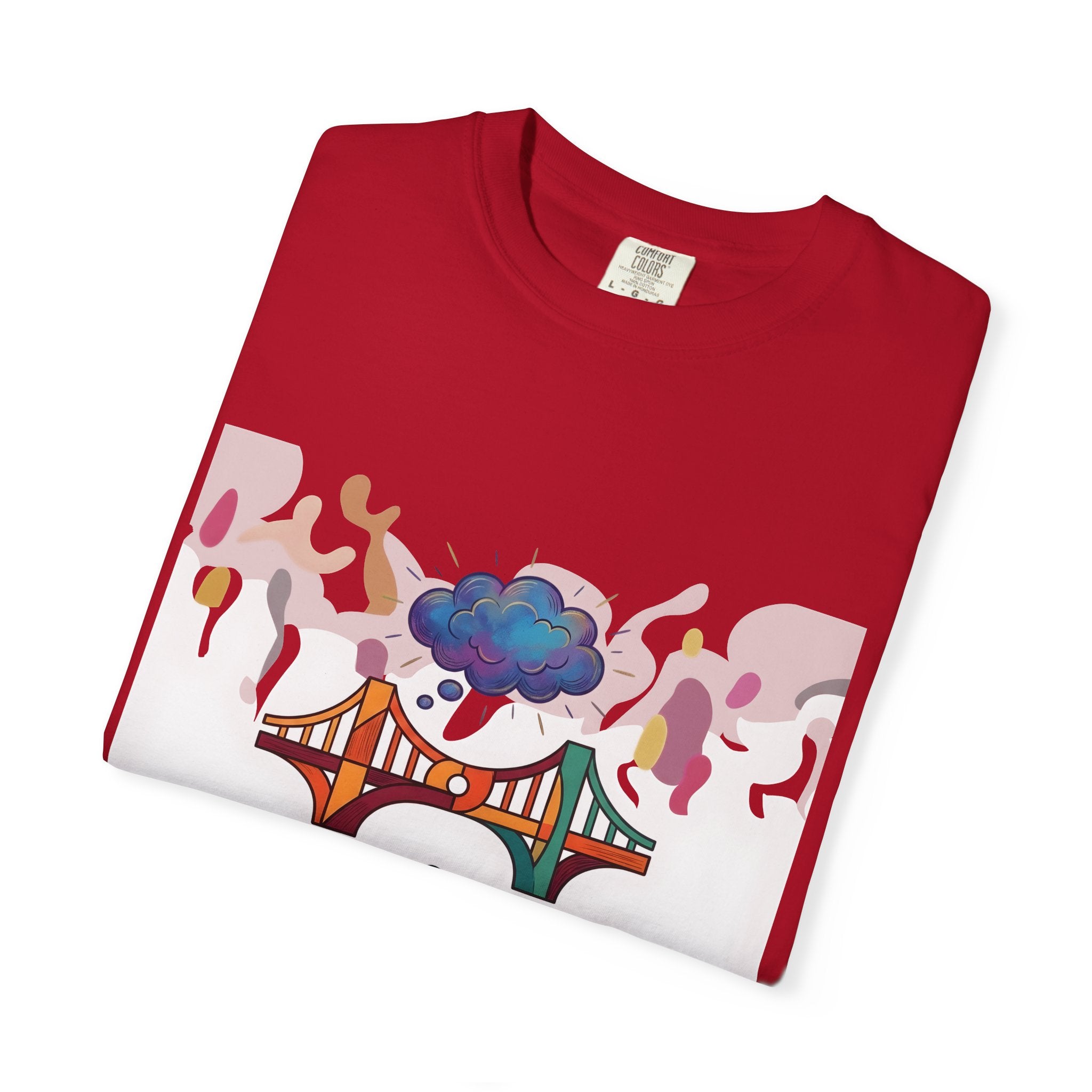 Comfort Colors T-shirt - Symbolic Connection | Abstract Communication