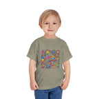 Toddler T-Shirt - Vibrant Whimsical Creatures | Doodle Art